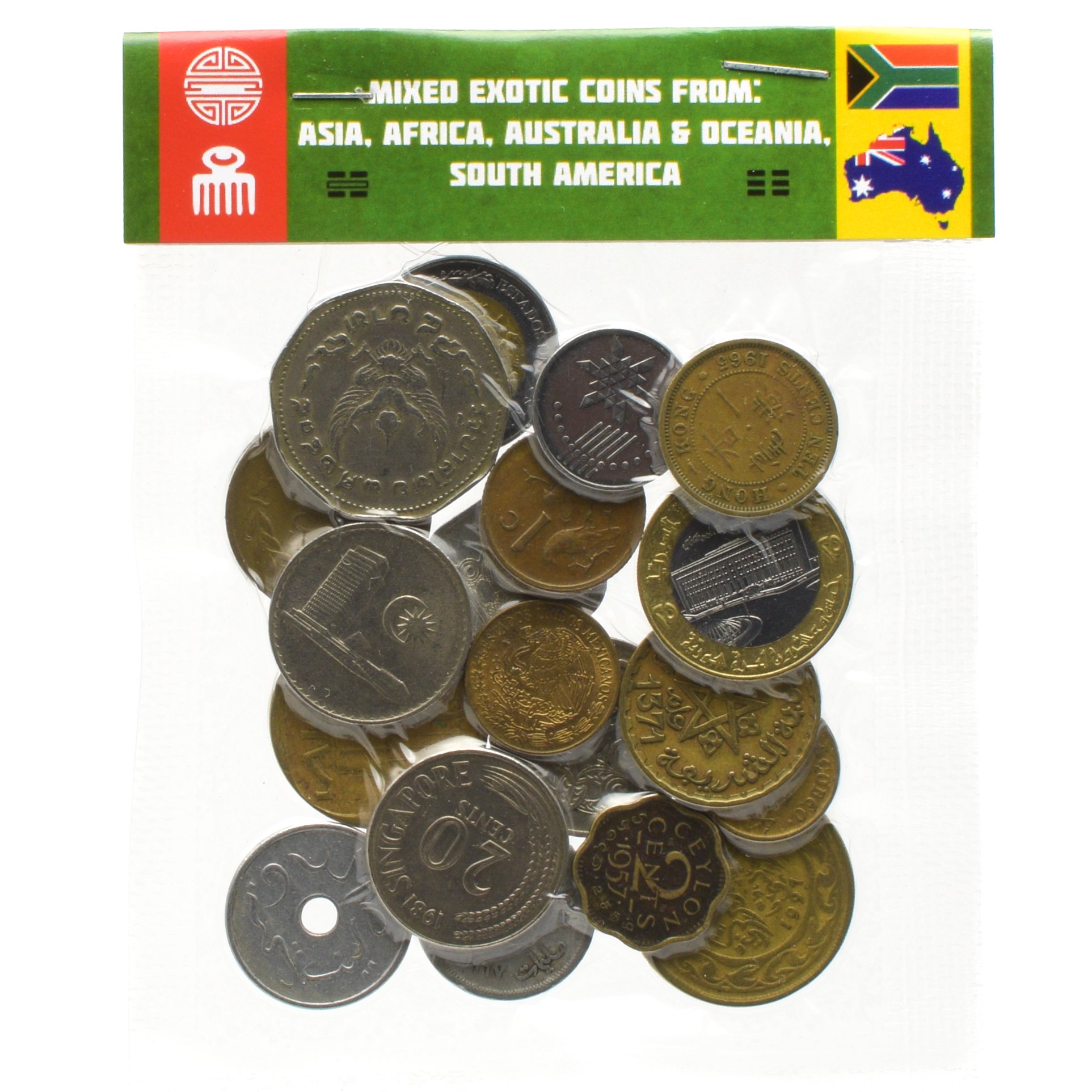 Amazon.com: 20 Exotic Coins from Asia, Middle East, Africa